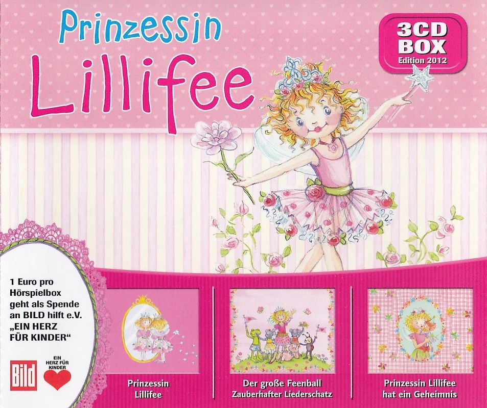 Prinzessin Lillifee: Prinzessin Lillifee / Der große Feenball / Prinzessin Lillifee hat ein Geheimnis [3 CDs]