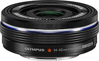 Olympus 14-42 mm F3.5-5.6 ED EZ 37 mm Objectif (adapté à Micro Four Thirds) noir