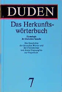 Das Herkunftswörterbuch