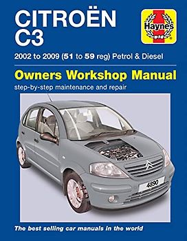 Citroen C3 Petrol & Diesel (02 - 09) Haynes Repair Manual