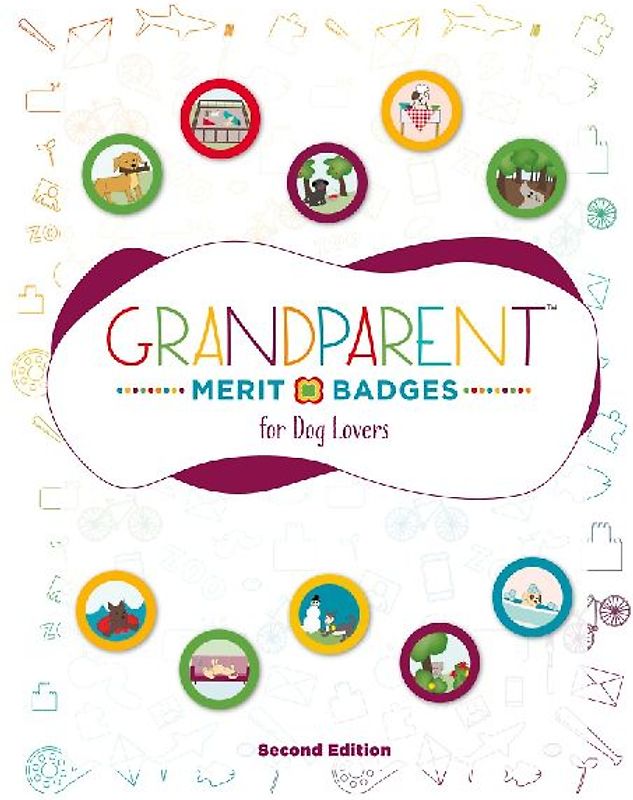 Grandparent Merit Badges (TM) for Dog Lovers