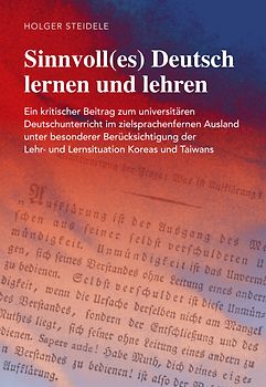 Sinnvoll(es) Deutsch lernen und lehren