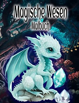 Magische Wesen Malbuch: Tauche ein in eine Welt voller Zauber und Magie