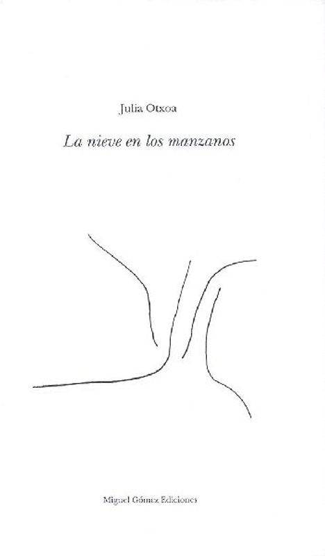 La nieve en los manzanos