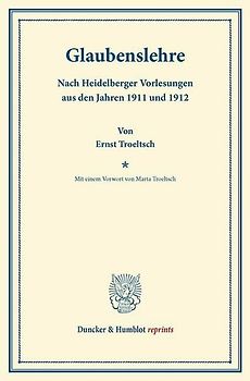 Glaubenslehre.