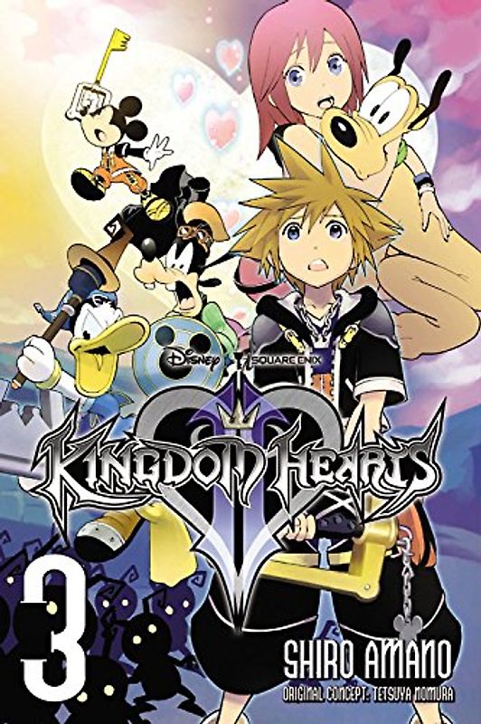 Amano, Shiro - Kingdom Hearts II, Vol. 3