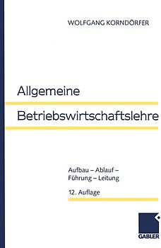 Allgemeine Betriebswirtschaftslehre