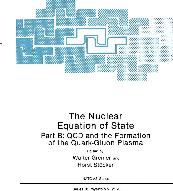 The Nuclear Equation of State: Part B