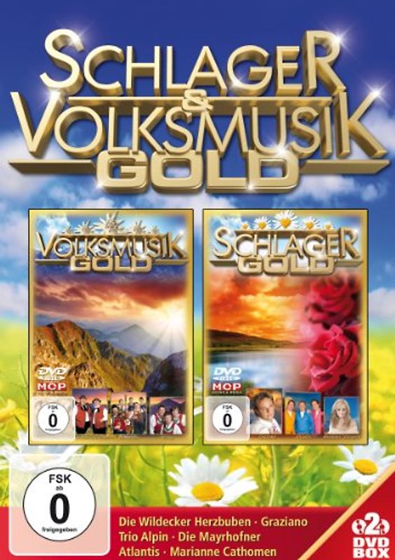 Vplksmusik & Schlager Gold [2 DVDs] DVD