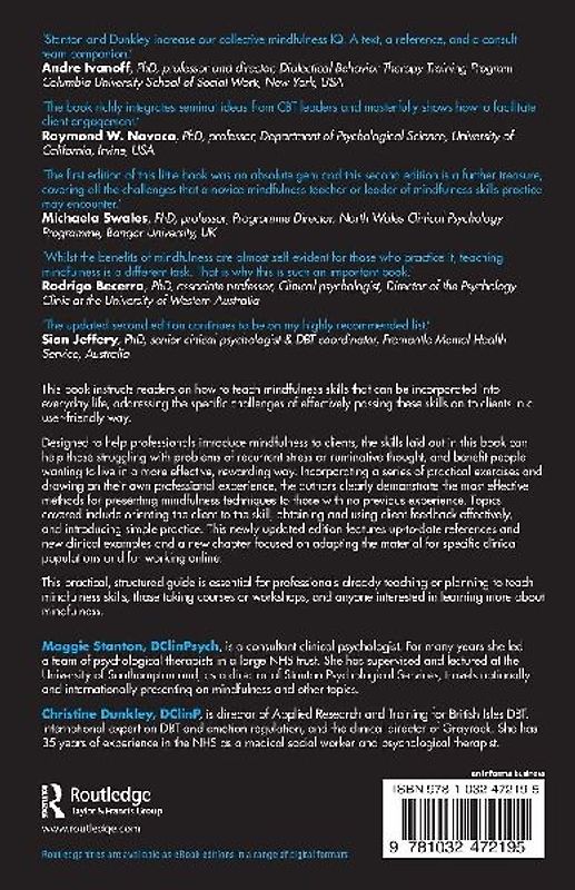 Teaching Clients to Use Mindfulness Skills