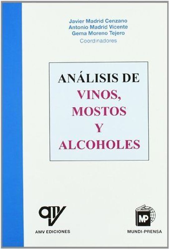 Análisis de vinos, mostos y alcoholes