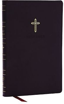 KJV Holy Bible: Ultra Thinline, Black Leathersoft, Red Letter, Comfort Print: King James Version