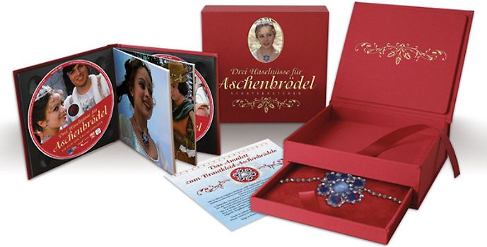 Drei Haselnüsse für Aschenbrödel - Schatzkästchen (DVD + CD) - Bozena Nemcova DVD