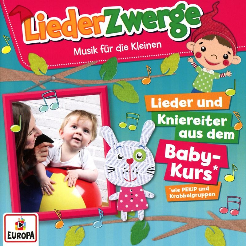 Liederzwerge-Lieder & Kniereiter aus dem Baby-Ku