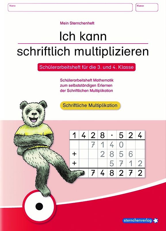Ich kann schriftlich multiplizieren