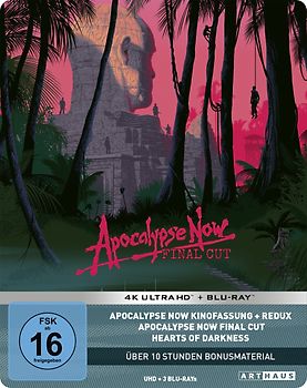Apocalypse Now - Final Cut [Limited 40th Anniversary Steelbook Edition, 2 Discs + 4 Blu-rays] 4K Ultra HD Blu-ray