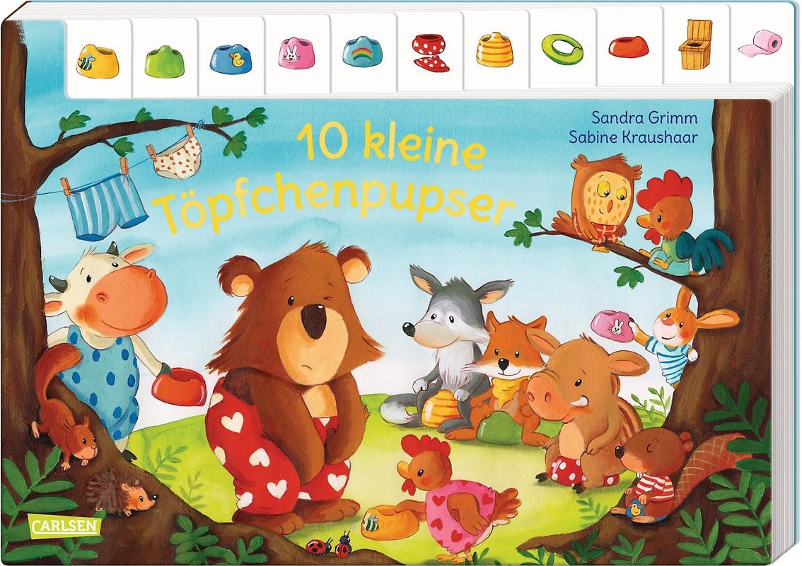10 kleine Töpfchenpupser