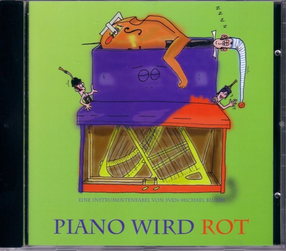 Piano wird rot
