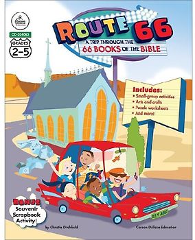 Route 66: A Trip Through the 66 Books of the Bible, Grades 2 - 5