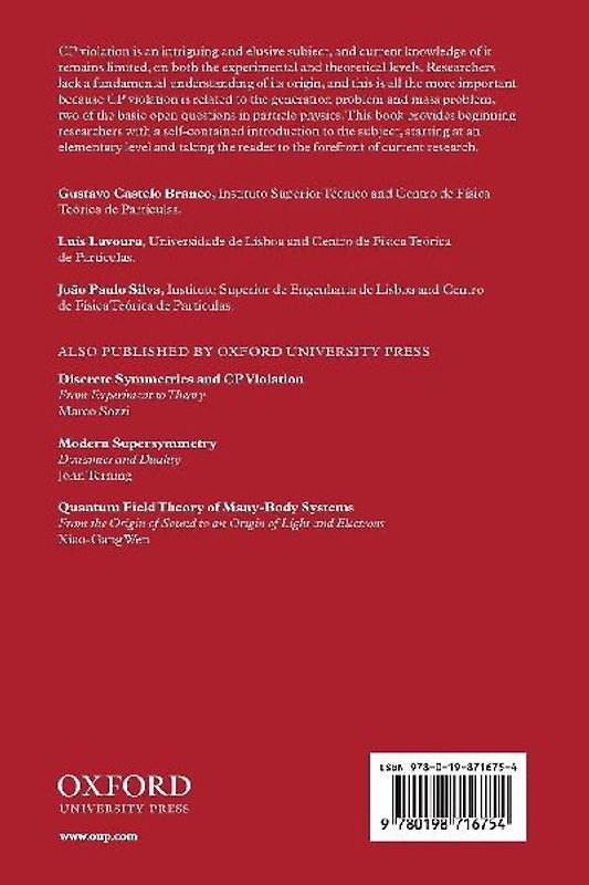 CP VIOLATION ISMP 103 P