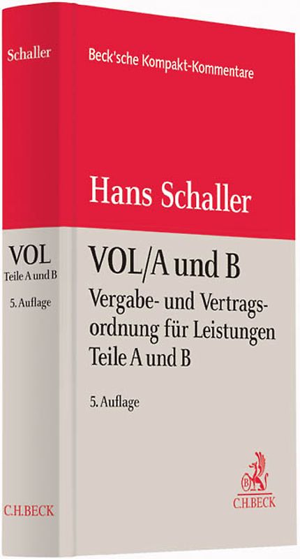 Vergabe- und Vertragsordnung für Leistungen (VOL) - Teile A und B