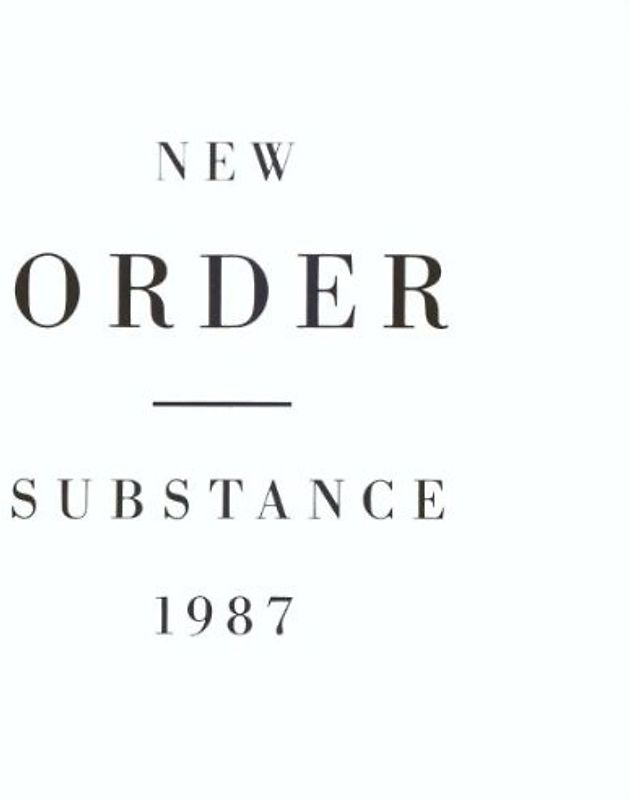 New Order - Substance