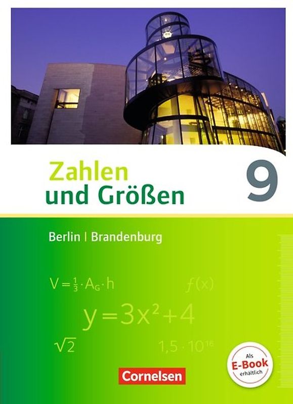 Zahlen und Größen - Berlin und Brandenburg - 9. Schuljahr