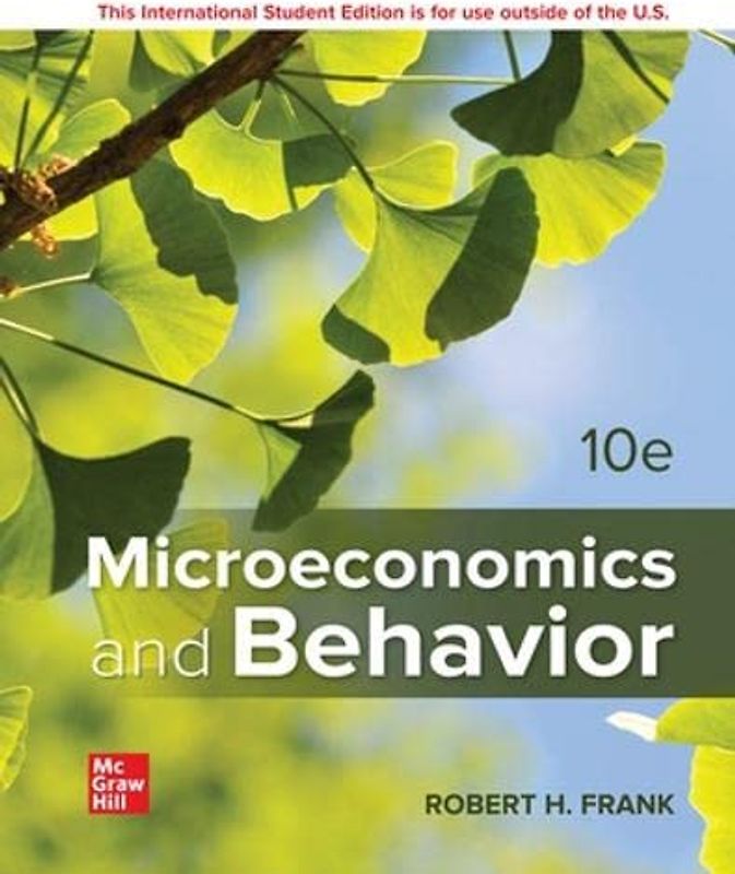 ISE Microeconomics and Behavior