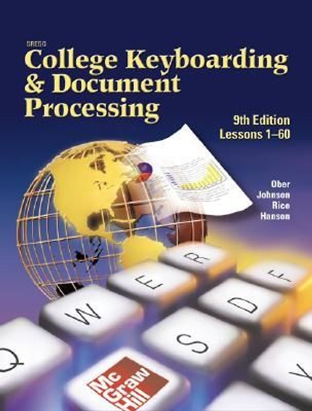 Gregg College Keyboarding and Document Processing (Gdp) Kit 1 for Word 2003 (Lessons 1-60/No Software)