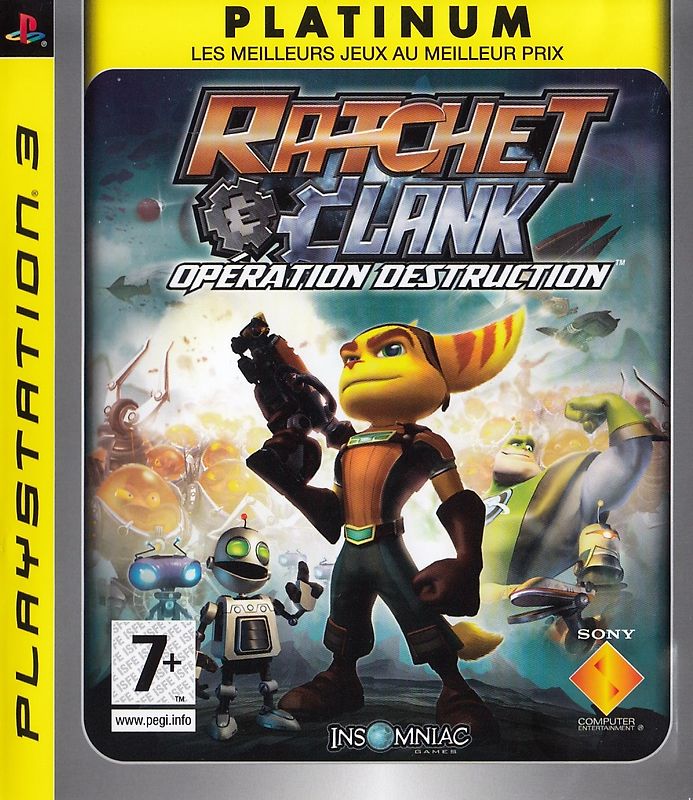 Ratchet & Clank: Tools of Destruction [Platinum, FR Import] PlayStation 3