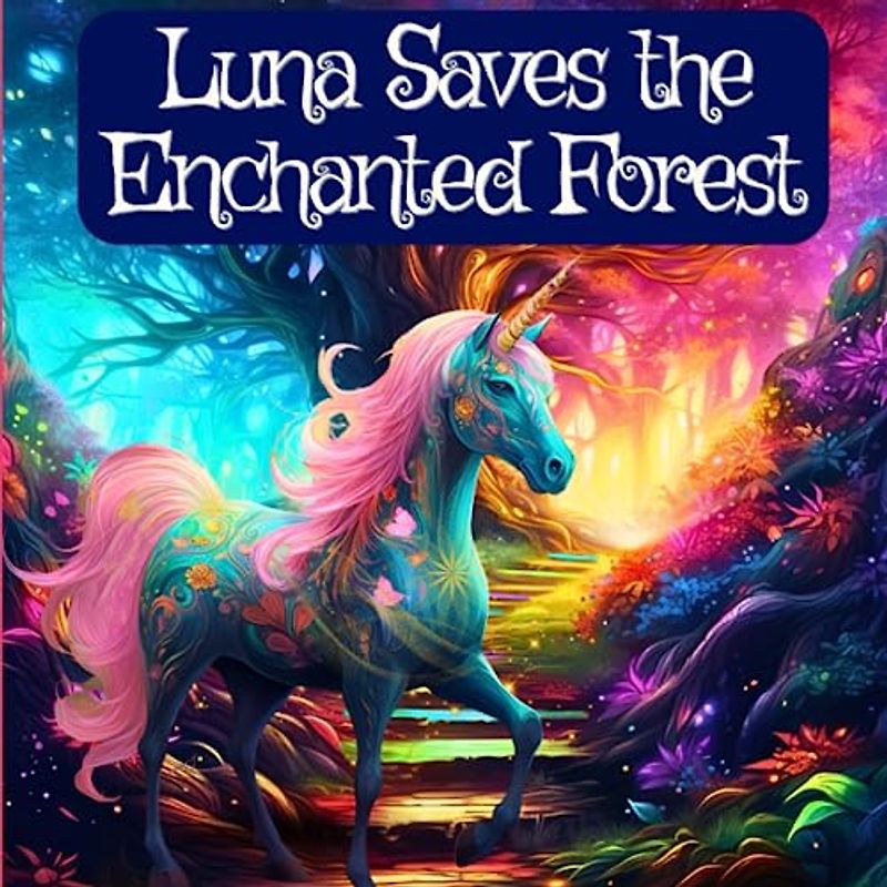 Luna the Unicorn Saves the Enchanted Forest: A Bedtime Story about Courage and Kindness (Dream Weaver Tales: Kids Picture Books Ages 2-8)