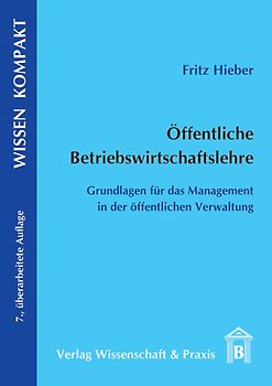 Öffentliche Betriebswirtschaftslehre.