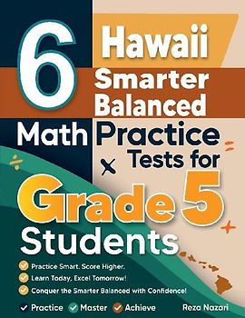 6 Hawaii Smarter Balanced Grade 5 Math Practice Tests