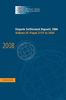 Dispute Settlement Reports 2008
