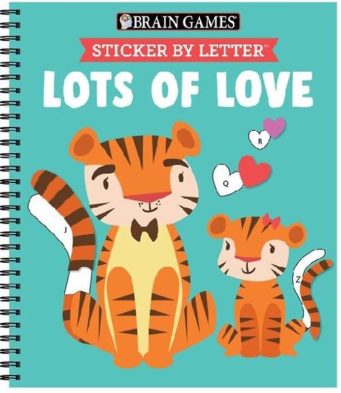 Brain Games - Sticker by Letter: Lots of Love