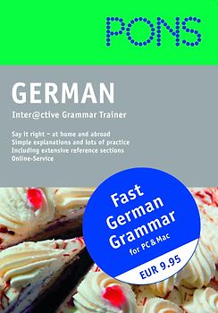 Pons German - Grammatiktrainer auf CD-ROM MacOS