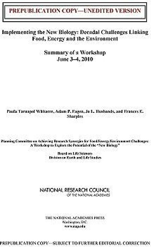 Implementing the New Biology