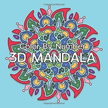 3D MANDALA Color By Number