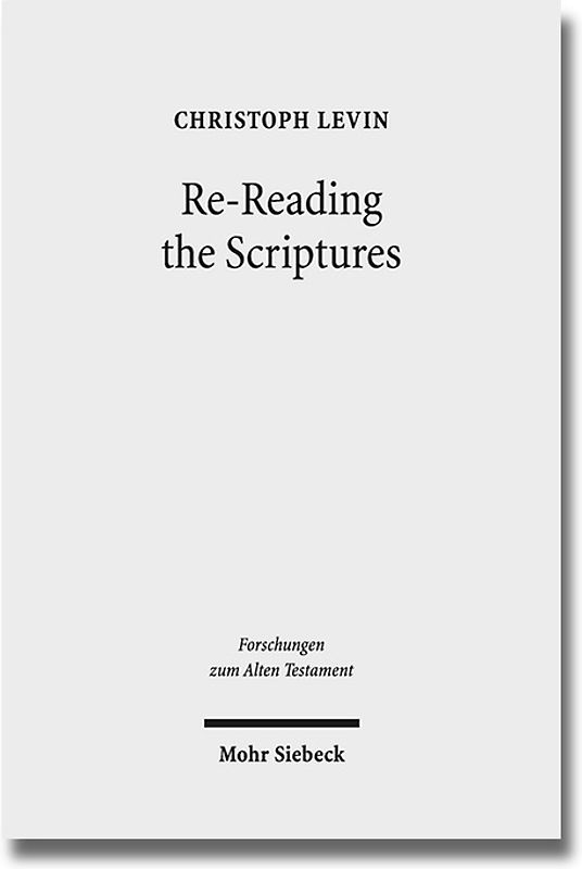 Re-Reading the Scriptures