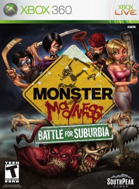Monster Madness: Battle for Suburia [Internationale Version] Xbox 360