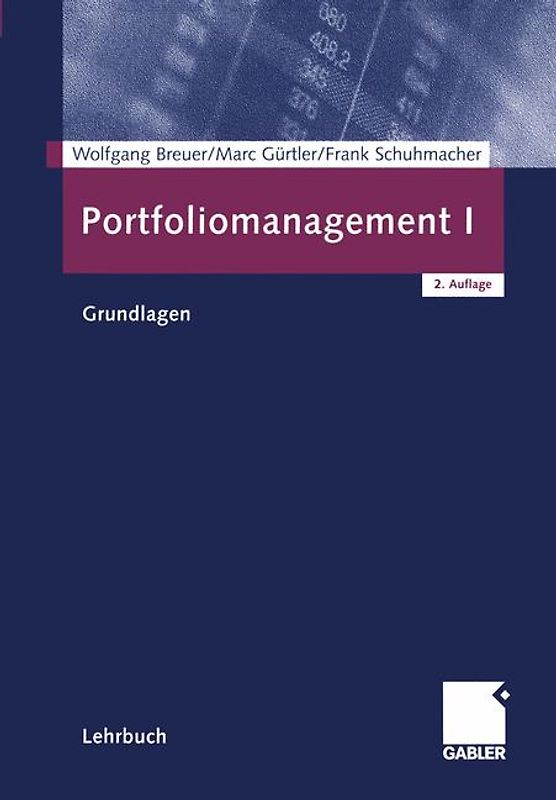 Portfoliomanagement I