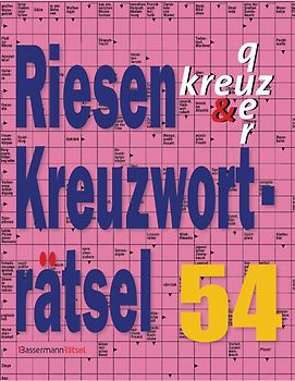 Riesen-Kreuzworträtsel 54
