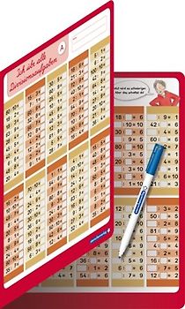 Ich übe alle Divisionsaufgaben mit Stift