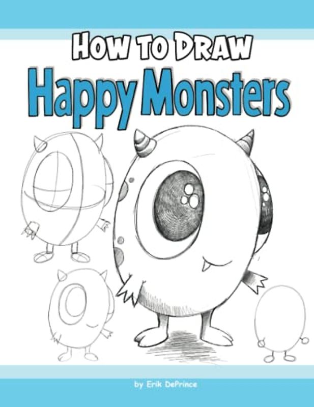 How to Draw Happy Monsters