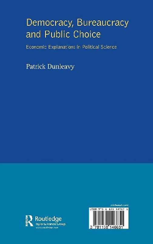 Democracy, Bureaucracy and Public Choice