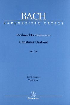 Weihnachtsoratorium Bwv 248. Klavierauszug