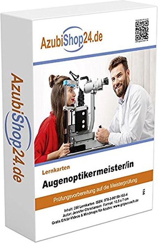 Augenoptikermeister / Augenoptikermeister Prüfungsvorbereitung Lernkarten: Augenoptikermeister / Augenoptikermeister Prüfungswissen