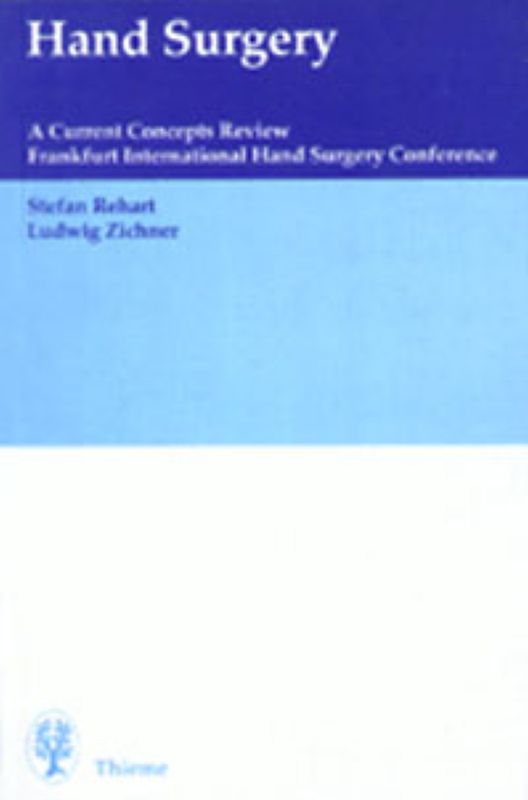 Hand Surgery - A Current Concept Review