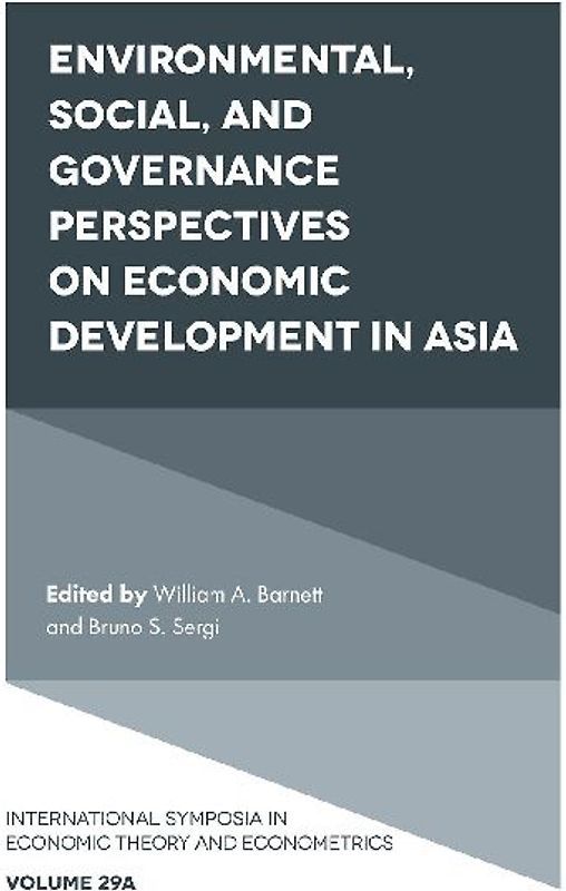 Environmental, Social, and Governance Perspectives on Economic Development in Asia