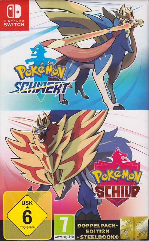 Pokémon Schwert & Pokémon Schild [Doppelpack Edition, Steelbook] Nintendo Switch